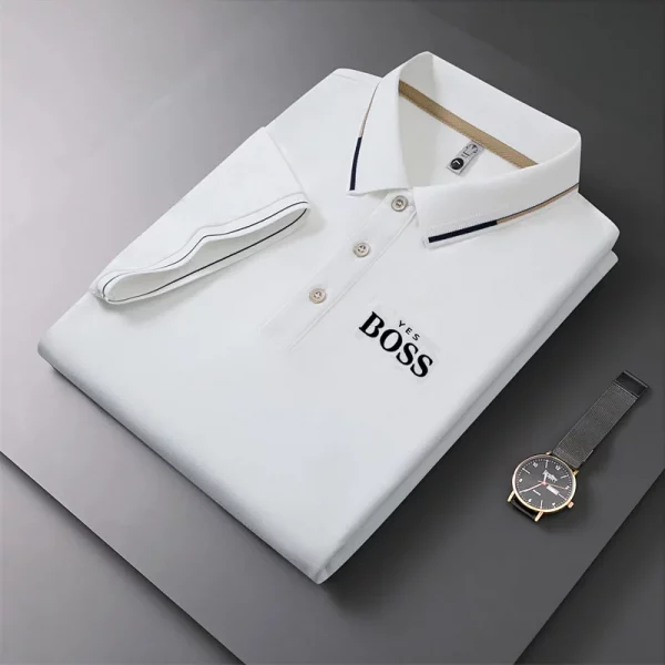 Men's Polo Sport Shirt  Korean Fashion Men's Clothing