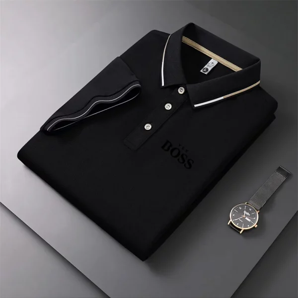 Men's Polo Sport Shirt  Korean Fashion Men's Clothing - Image 5