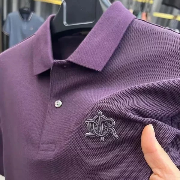 Men's Polo Shirt Luxury Embroidered Short Sleeve 2024 Korean Fashion - Image 5