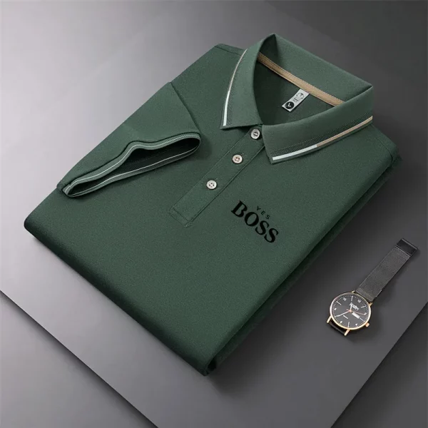 Men's Polo Sport Shirt  Korean Fashion Men's Clothing - Image 6