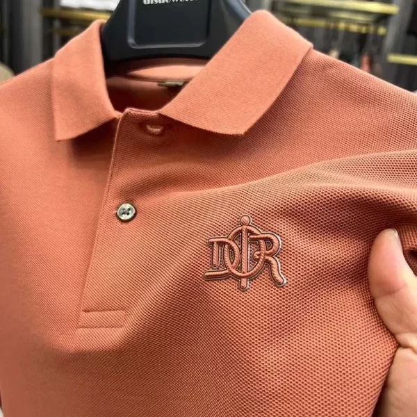 Men's Polo Shirt Luxury Embroidered Short Sleeve 2024 Korean Fashion - Image 3