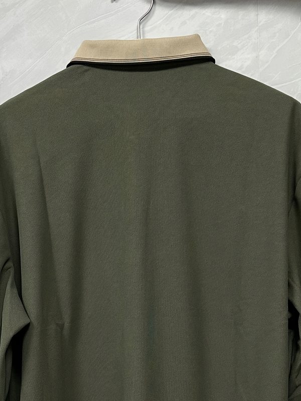 Men's Simple Long Sleeve Lapel Golf Tennis Sports Shirt for Spring, Fall, and Winter - Classic Top for Men's Clothing - Image 5