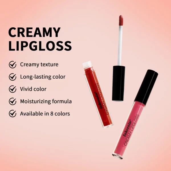 Liquid Lipstick Waterproof  8 Color Vitamin E Makeup Sets Lip Glosses Lip Plumpers Lip Cream Valentine's Day Gifts peel off lip liner stay-n - Image 5