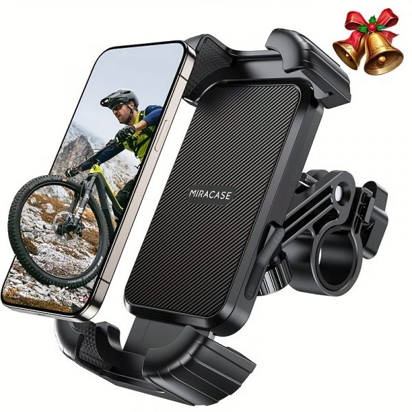 1pc Anti-Shake Silicone Bike Phone Holder - Image 5