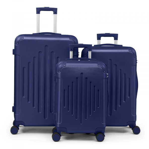 Set 3-Piece  White Portable Traveling Spinner Luggage, Hand Bags Many Colors, TSA  Approval Compliant - Image 9