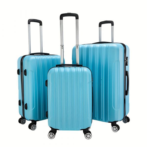 Set 3pcs & single 1 pc ABS Hardshell Luggage Set 20/24/28 Inch, 4 Spinner Wheels & TSA Lock Suitcases - Image 22