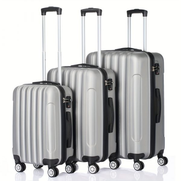 Set 3pcs & single 1 pc ABS Hardshell Luggage Set 20/24/28 Inch, 4 Spinner Wheels & TSA Lock Suitcases - Image 20