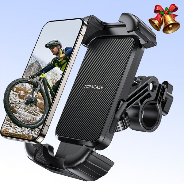 1pc Anti-Shake Silicone Bike Phone Holder - Image 2