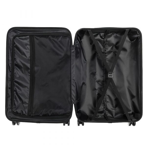 Set 3-Piece  White Portable Traveling Spinner Luggage, Hand Bags Many Colors, TSA  Approval Compliant - Image 6