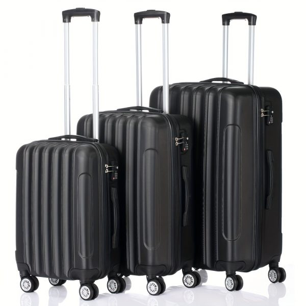 Set 3pcs & single 1 pc ABS Hardshell Luggage Set 20/24/28 Inch, 4 Spinner Wheels & TSA Lock Suitcases - Image 8