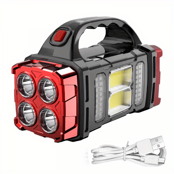 Solar LED Camping Lantern USB Charging Port - Image 2