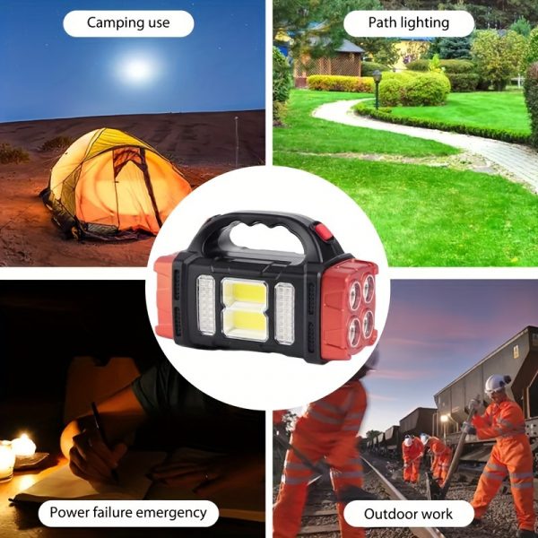 Solar LED Camping Lantern USB Charging Port - Image 6