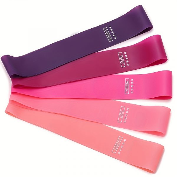 5pcs Portable Resistance Band Set,