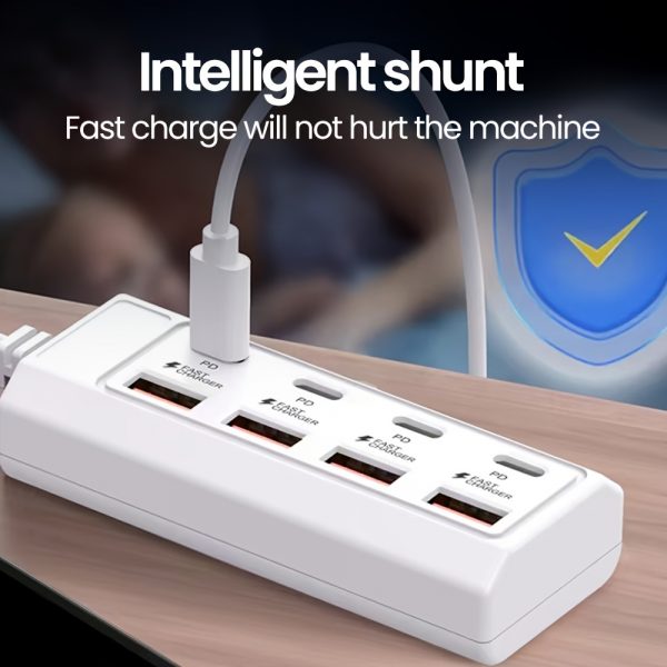 4USB+4PD 25W hub fastcharging - Image 4