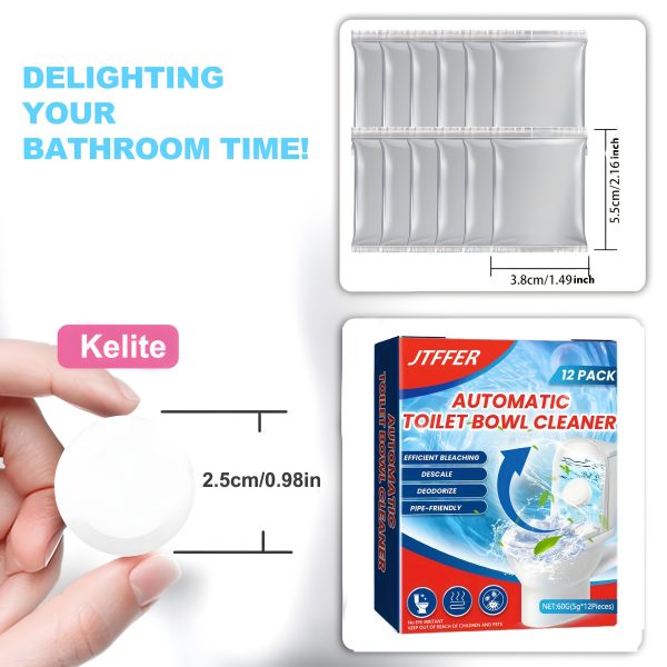 Toilet Bowl Automatic Cleaner Tablets - Image 4