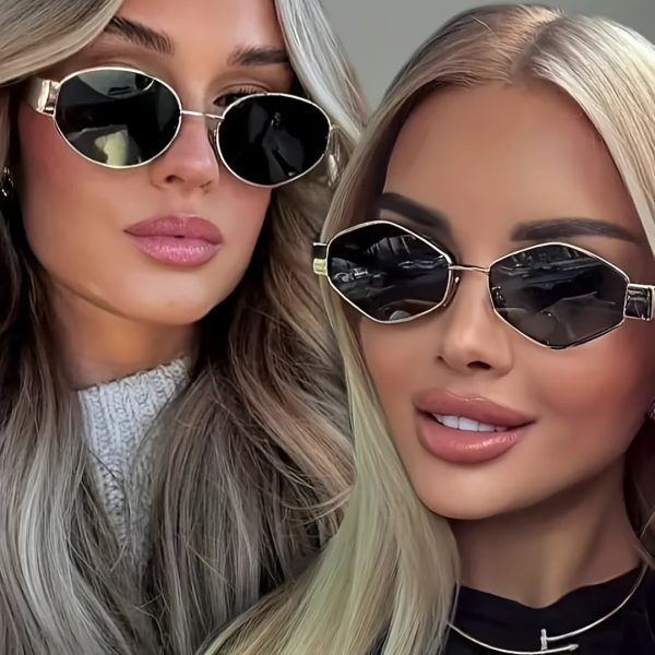 Retro Fashion Glasses Women Men - Image 2