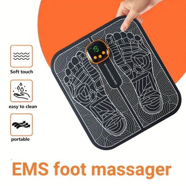 USB Rechargeable EMS Foot Massager Mat - Image 5
