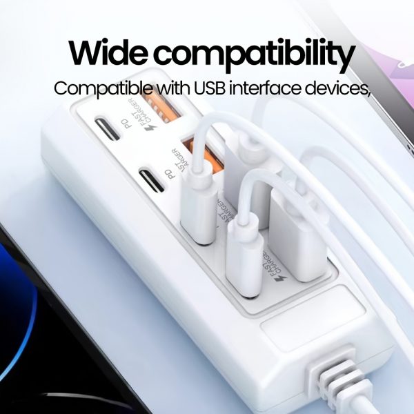 4USB+4PD 25W hub fastcharging - Image 8