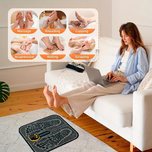 USB Rechargeable EMS Foot Massager Mat - Image 6