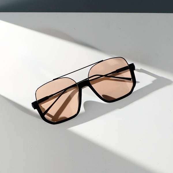 Women Fashion Square Glasses PC Lens - Image 5