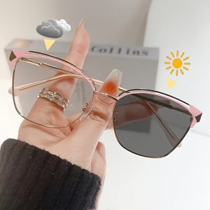 Photochromic Cat Eye Glasses
