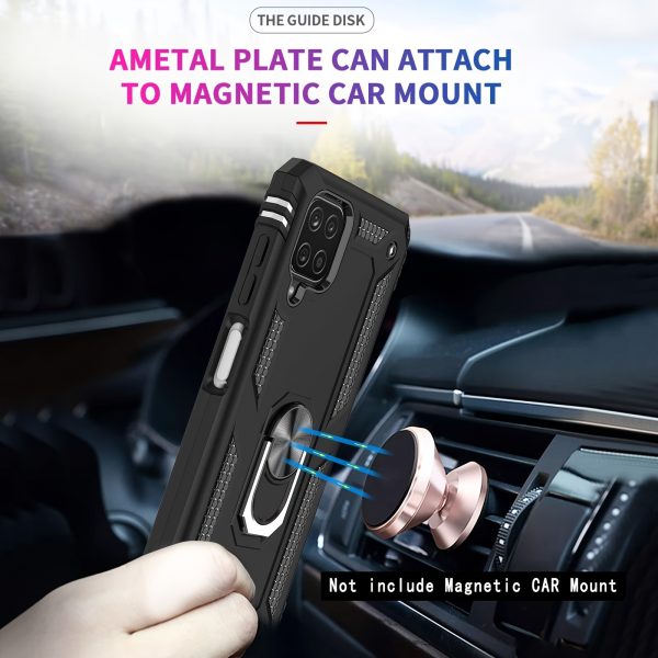 Samsung Case A12 Stand, 2 Tempered Glass Screen Protectors - Image 4
