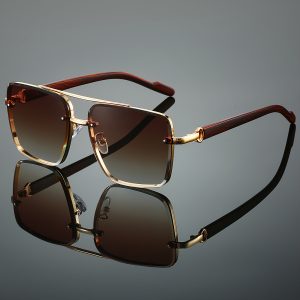 Retro Square Fashion Glasses
