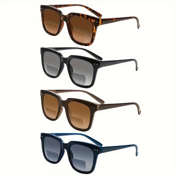 4-Pairs Bifocal & Reading Glasses - Image 3