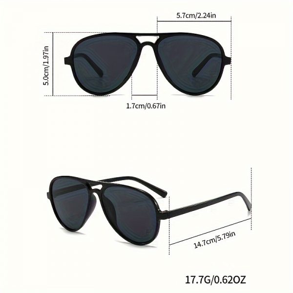 5 Pairs Classic Fashion Glasses - Image 5