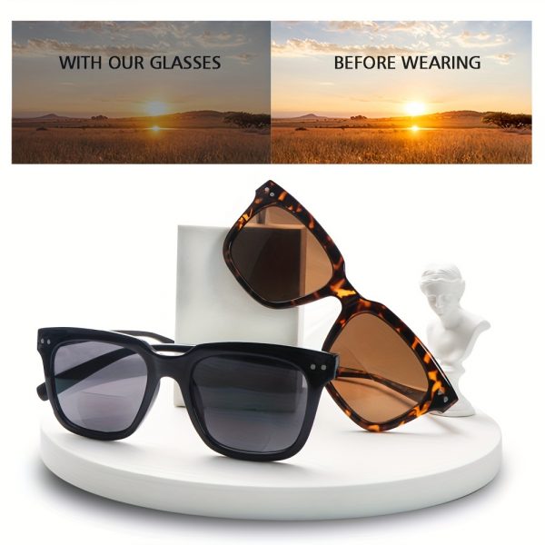4-Pairs Bifocal & Reading Glasses