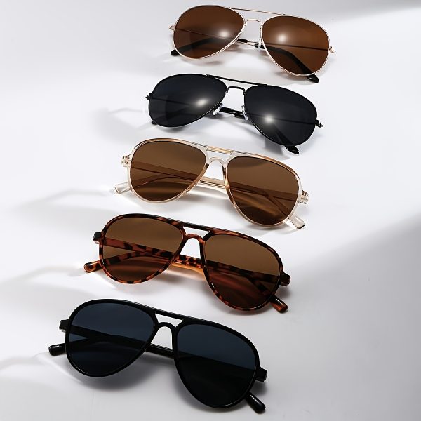 5 Pairs Classic Fashion Glasses - Image 3