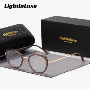 Luxe Men'S Casual Cat Eye Glasses