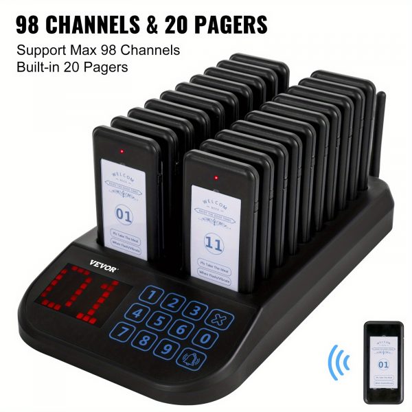 20 Pagers F103 Nails Spa System - Image 8