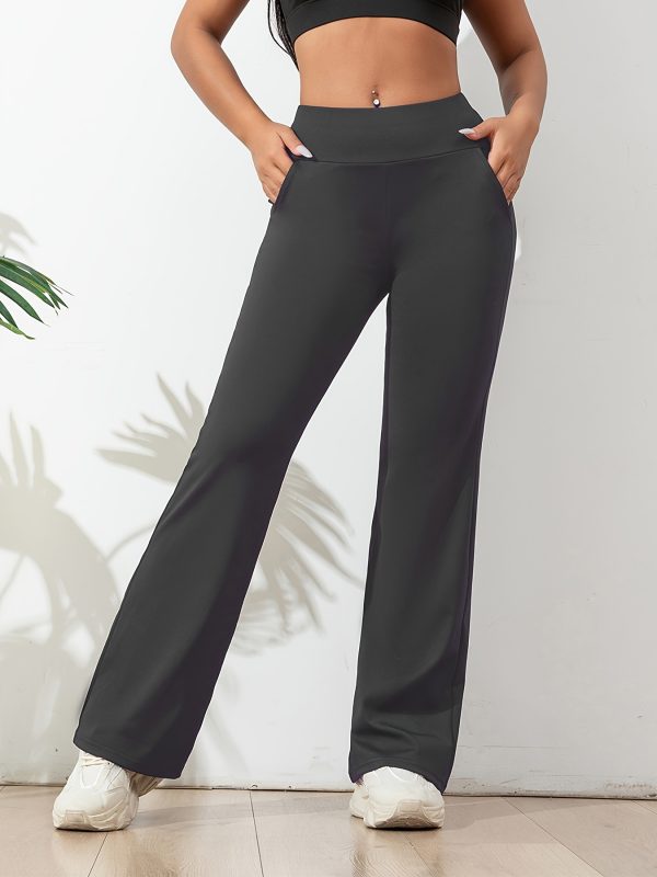 Casual Yoga Pants, High Elastic Running Fitness - Image 2
