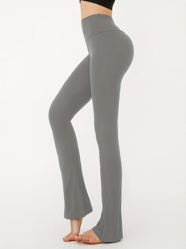 Super Soft High Waisted Flare Pants - Image 4