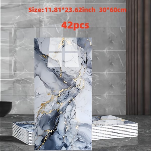 Marble Peel & Stick Vinyl Wallpaper Easy Home Decor - Image 9