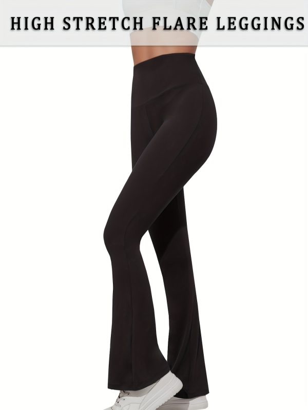 Super Soft High Waisted Flare Pants - Image 9