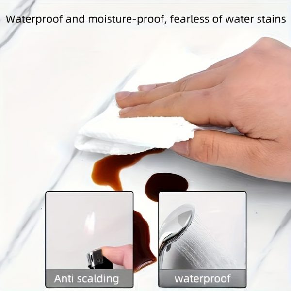 Marble Peel & Stick Vinyl Wallpaper Easy Home Decor - Image 12