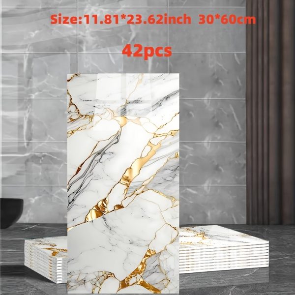 Marble Peel & Stick Vinyl Wallpaper Easy Home Decor - Image 11