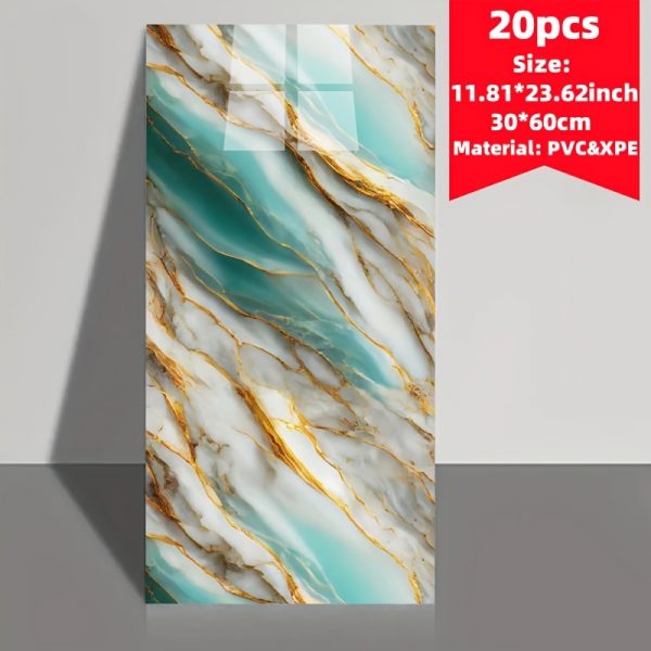 Marble Peel & Stick Vinyl Wallpaper Easy Home Decor - Image 3