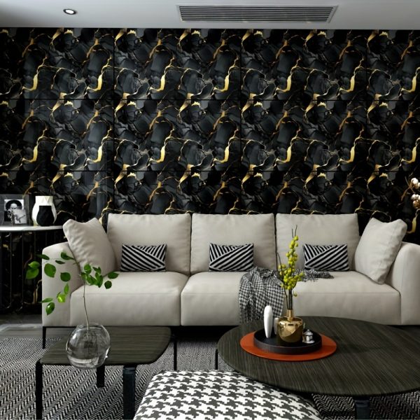 Marble Peel & Stick Vinyl Wallpaper Easy Home Decor - Image 2